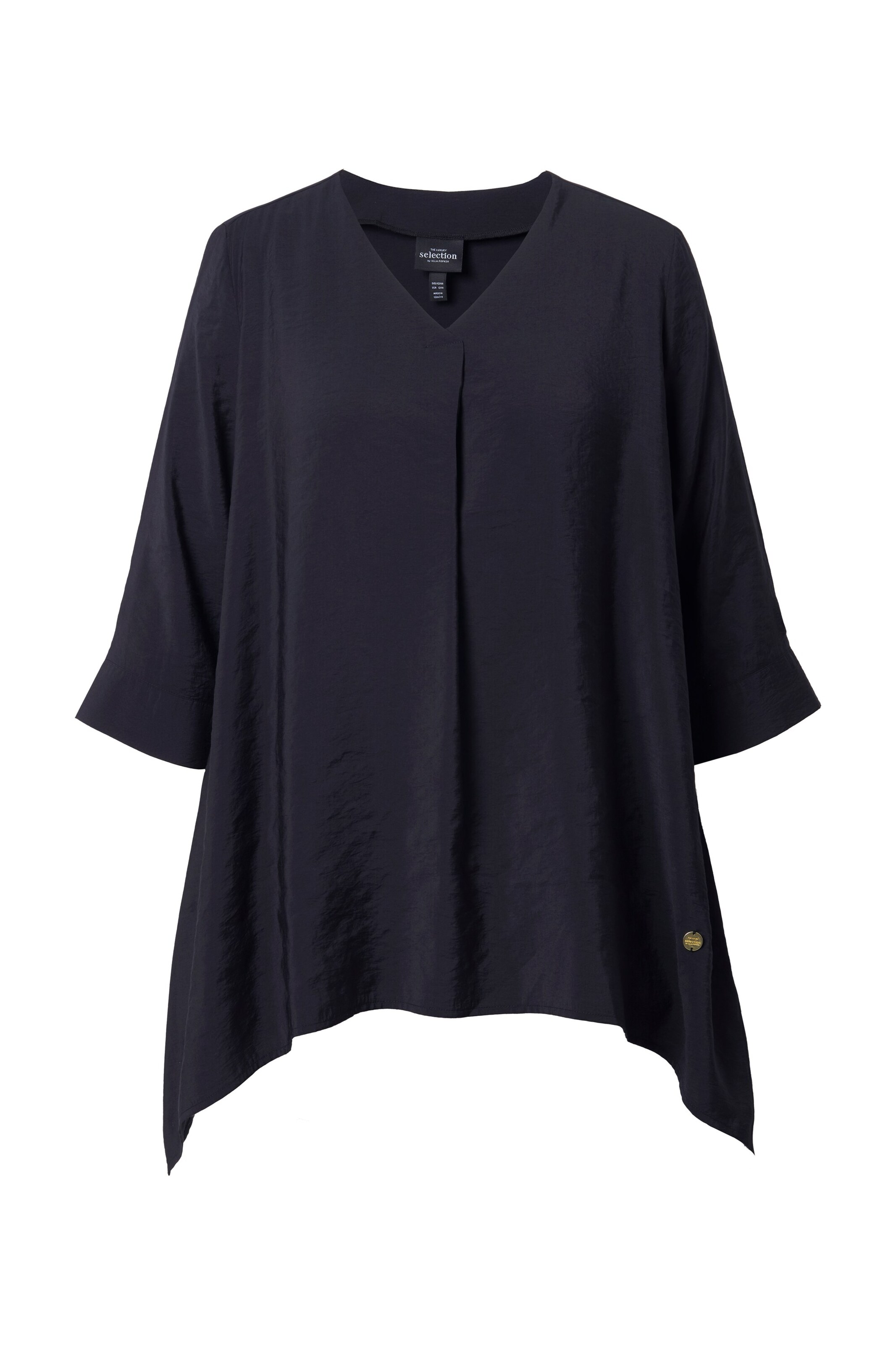 Ulla Popken Tunic in Black: front