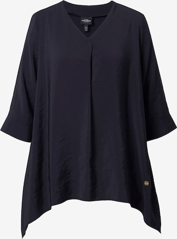 Ulla Popken Tunika in Schwarz: Vorderseite