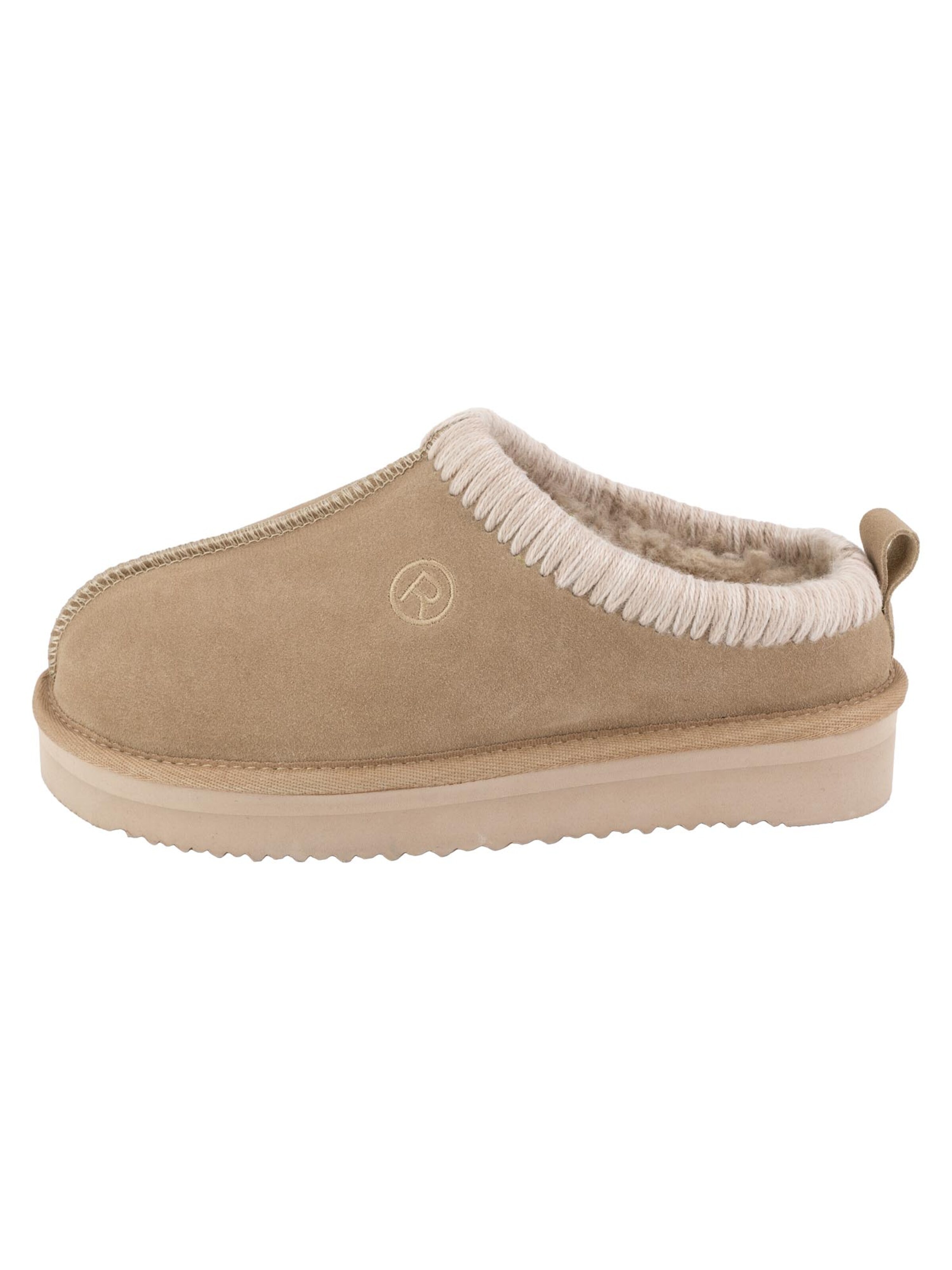 ROHDE Clogs 'Genova' in Beige: voorkant