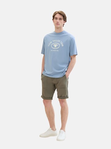 TOM TAILOR Regular Trousers in Green