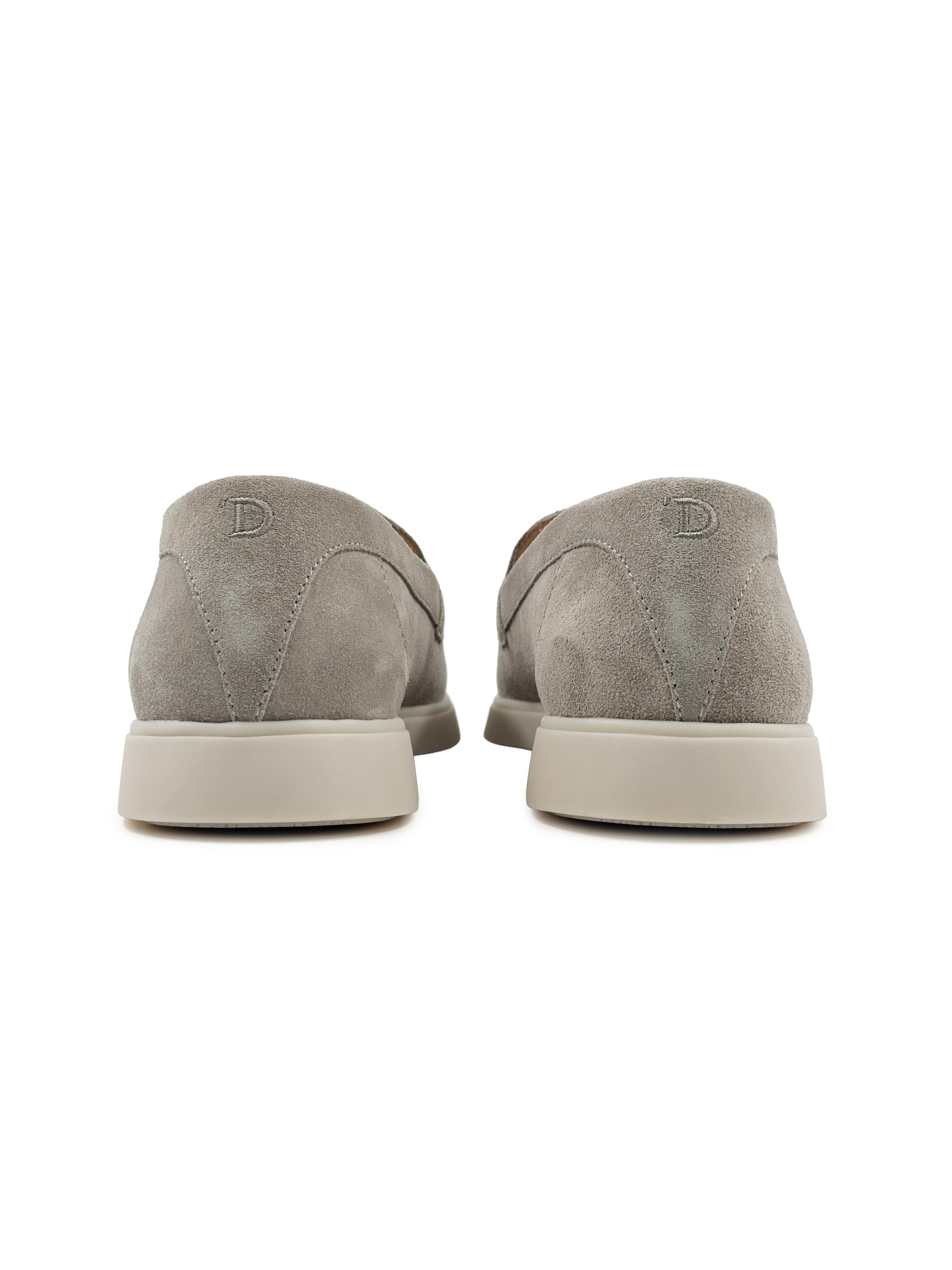 Chaussure basse 'Adore Classic Loafer' Dutch'D en gris