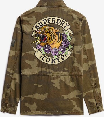 Superdry Tussenjas in Bruin