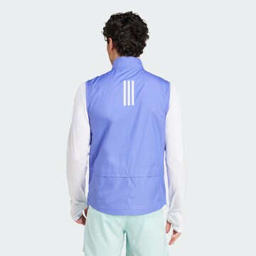 ADIDAS PERFORMANCE - Chaleco deportivo 'Own the Run' en azul