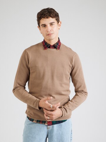 Only & Sons Trui 'ONSFELIX' in Beige: voorkant