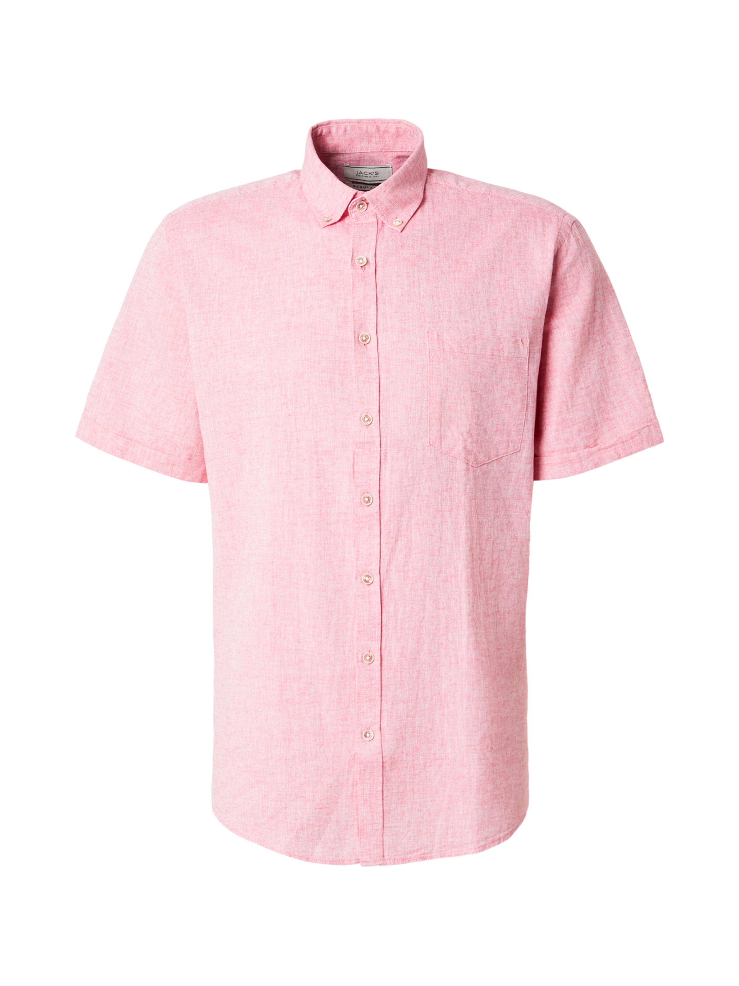 Jack's Klasický střih Košile – pink: přední strana