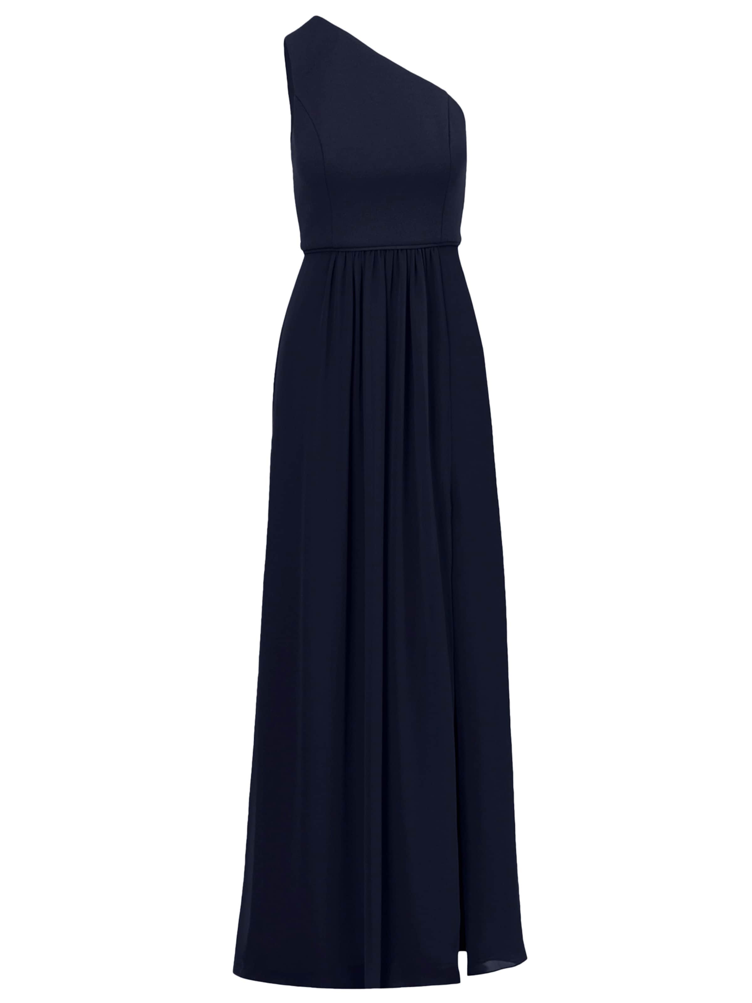 Adrianna Papell Langes Abendkleid in Blau: Vorderseite