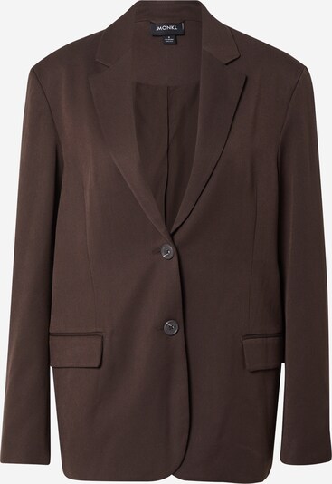 Monki Blazer en marron châtaigne, Vue avec produit