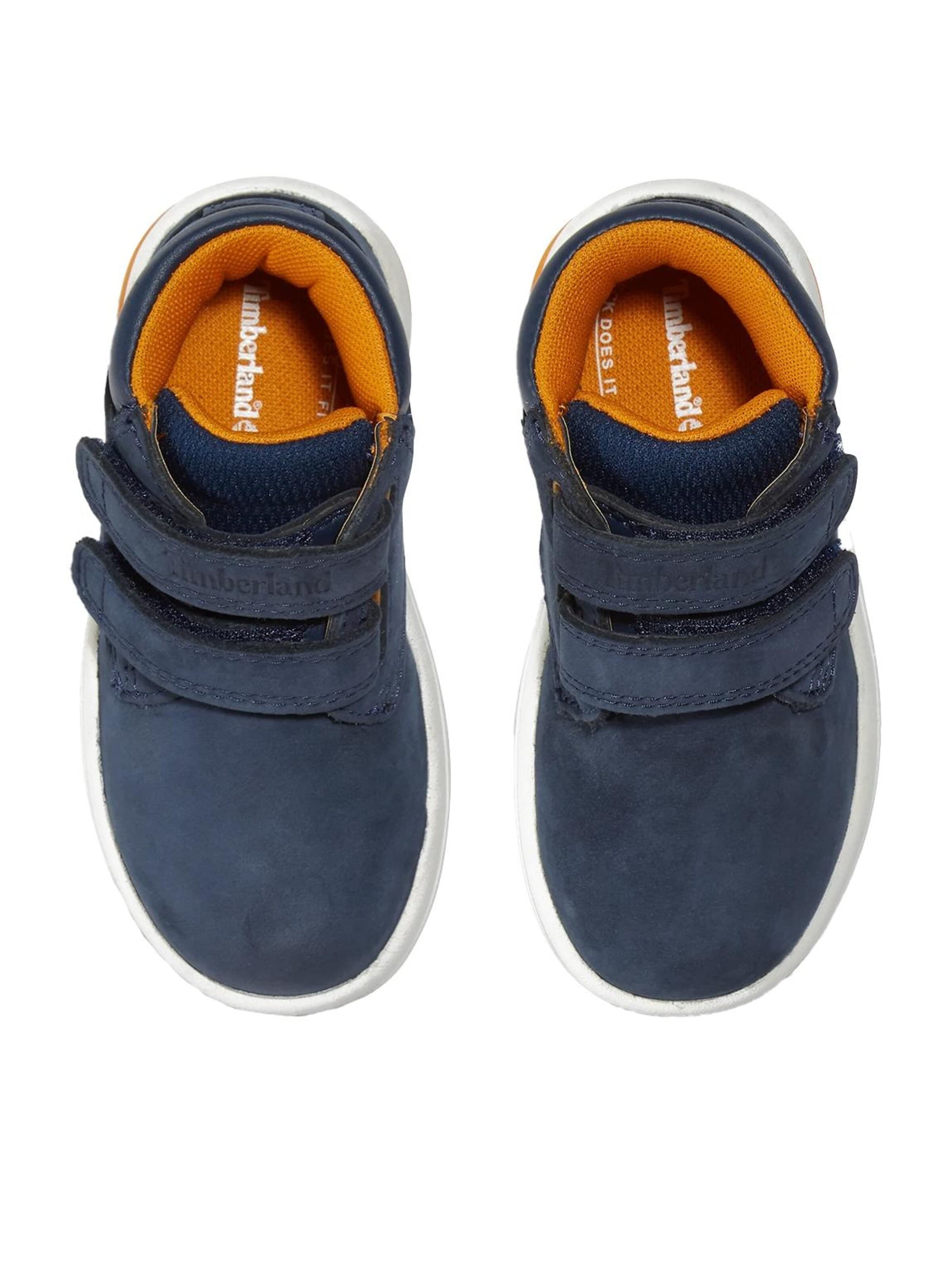 TIMBERLAND Laarzen 'Toddle Tracks MId Hood & Loop Boot' in Blauw