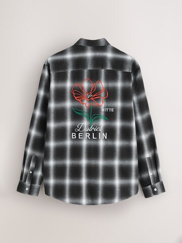 Regular fit Camicia di Next in nero