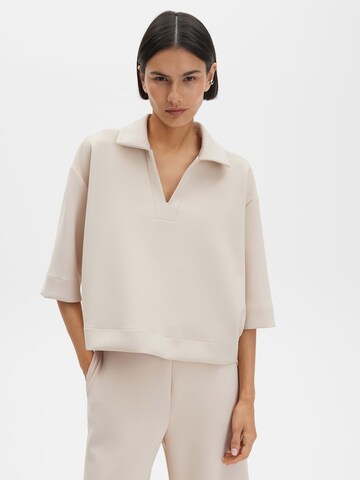 Bluză de molton 'Uvana' de la Someday pe bej: față