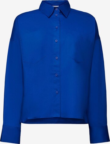 ESPRIT Blouse in Blauw: voorkant