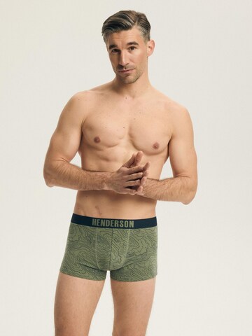 Henderson Boxershorts 'Boxershorts Doppelpack aus Baumwolle Mix Atmungsaktiv bequem Lap' in Blauw