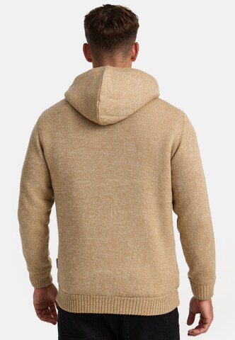 Vestes en maille 'INRandolph' INDICODE JEANS en beige