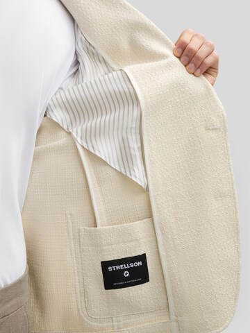 Coupe regular Veste de costume 'Adwyn' STRELLSON en blanc