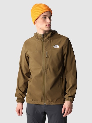 THE NORTH FACE Regular fit Sportjas 'Nimble' in Groen: voorkant