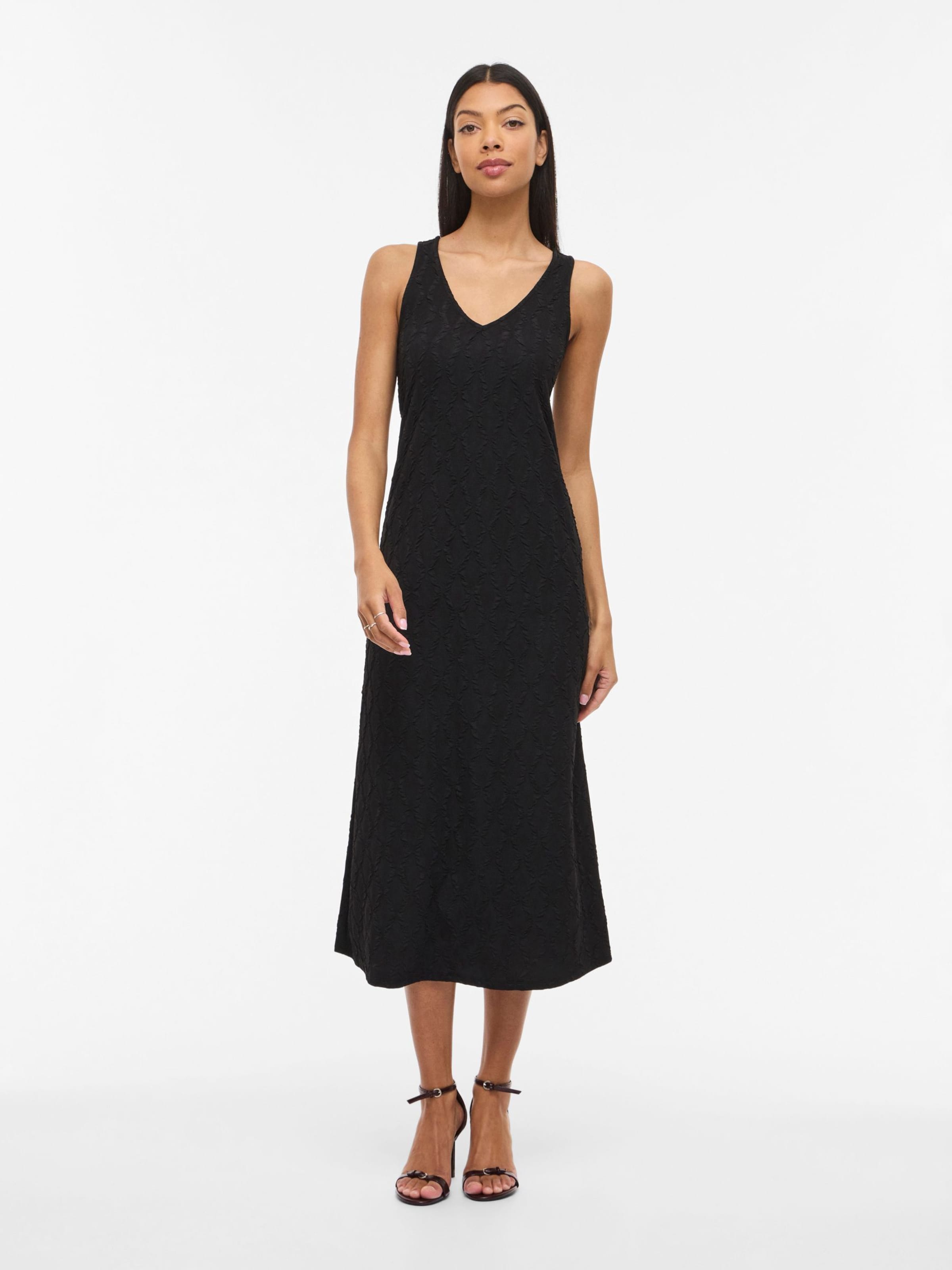 VILA Kjole 'VIMIST' i sort: forside