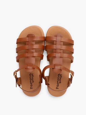 Sandales Pisamonas en marron