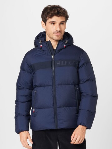 TOMMY HILFIGER Winter jacket in Blue: front