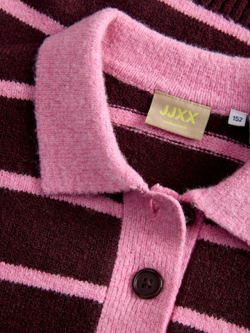 JJXX Pullover 'Polo-Kragen Strickpullover Jxruby'‌‌‌‌‌‌ in Lila