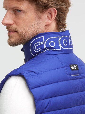 Gaastra Steppweste mit Logo-Details in Blau