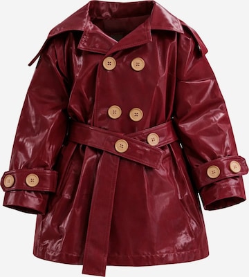 Veste mi-saison ZUBEK en rouge : devant