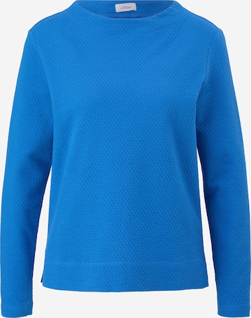 Pull-over s.Oliver en bleu : devant