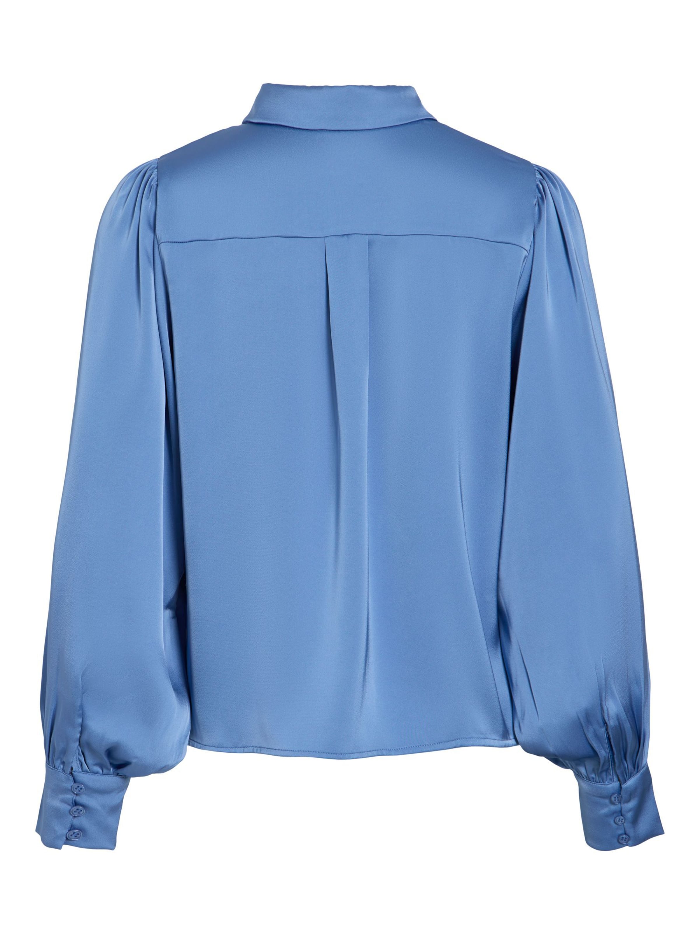 VILA Bluse 'VIEnna Ravenna' in Blau