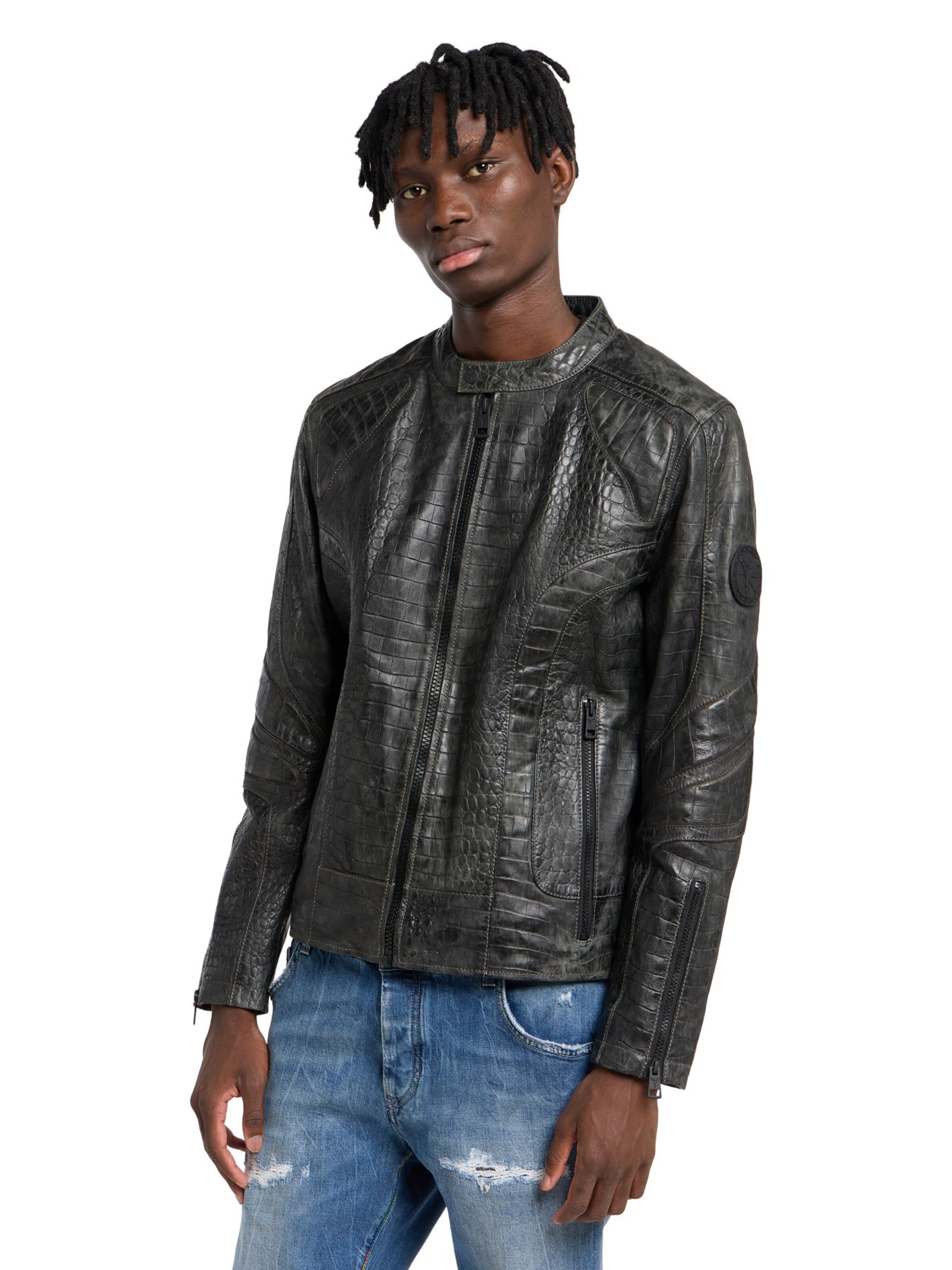 Carlo Colucci Tussenjas 'Faggiano' in Groen: voorkant