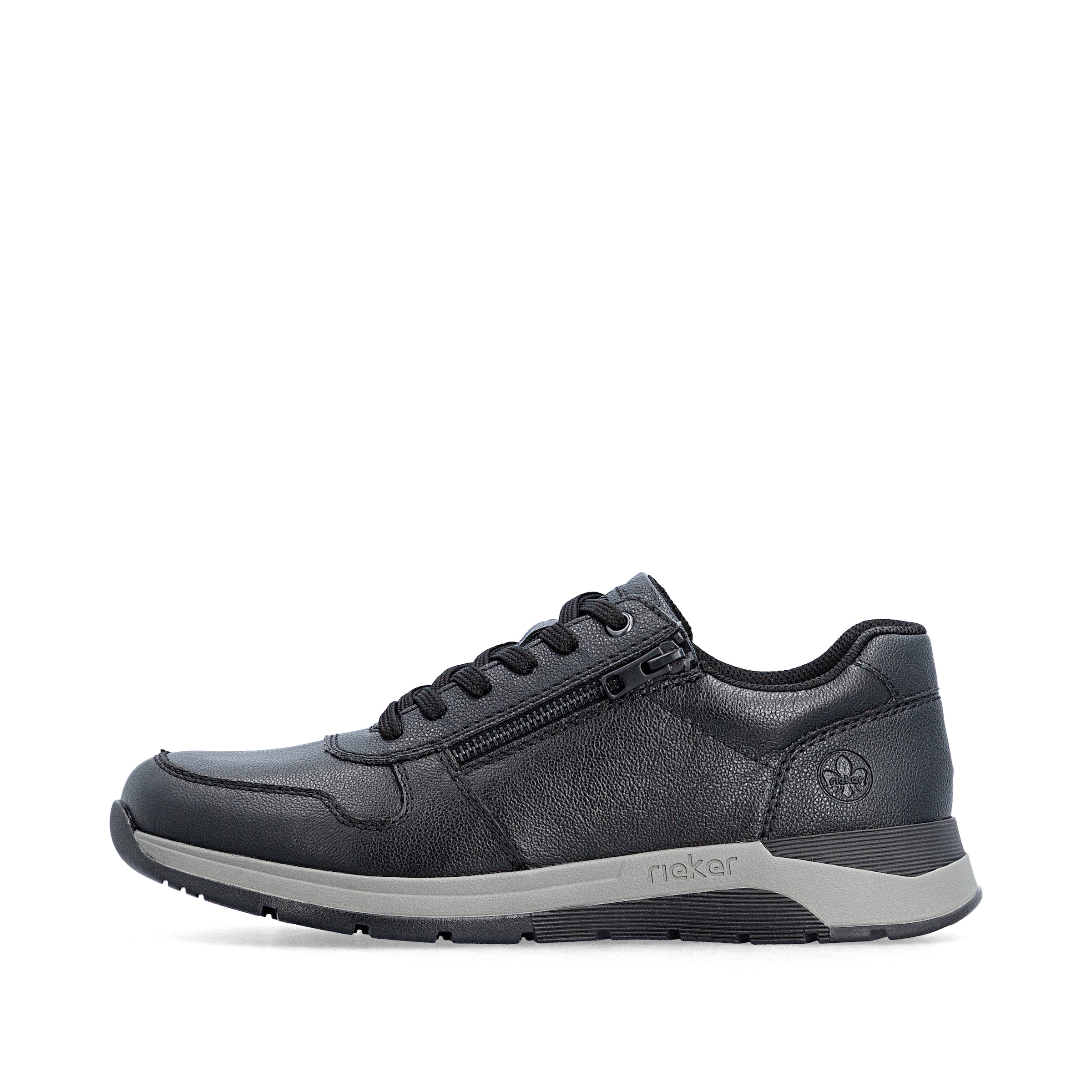 Rieker Lace-Up Shoes in Black