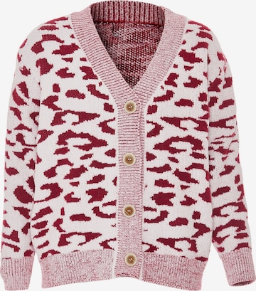 Poomi Knit Cardigan in Pink: front