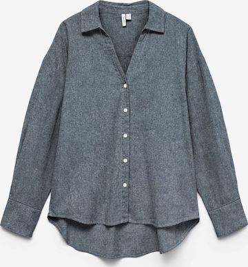 VERO MODA Bluse 'NORMA' i blå: forside