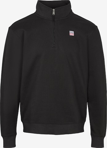 VINSON Neulepaita 'Glyn' värissä musta: etupuoli