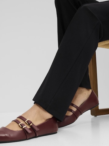 bonprix - Bootcut Pantalón en negro