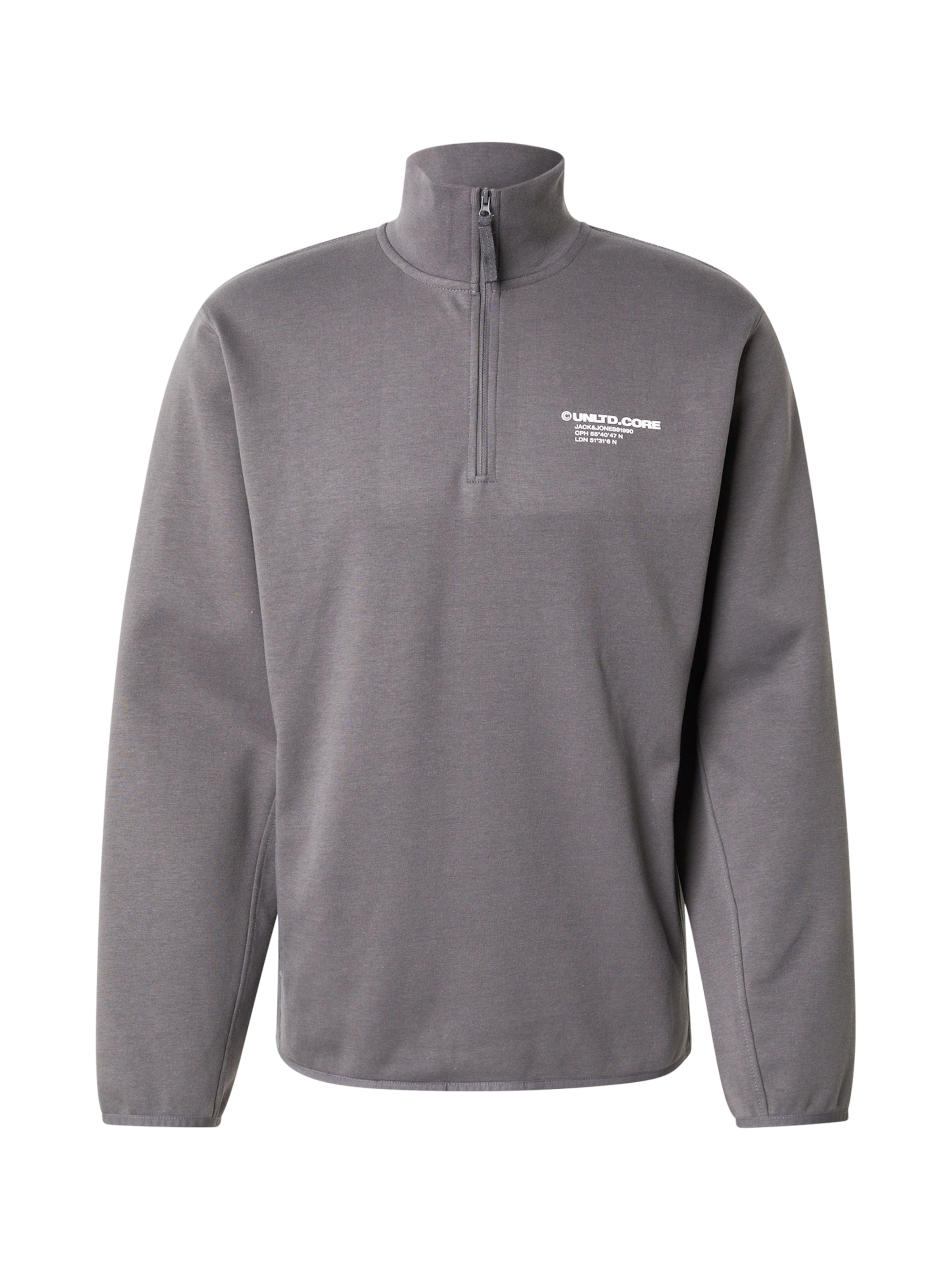 Felpa 'AERO' di JACK & JONES in grigio: frontale