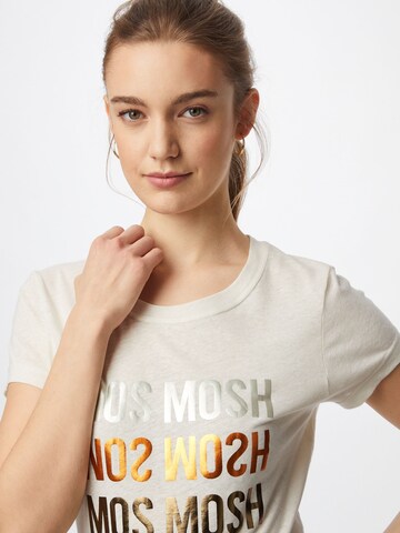 MOS MOSH Тениска в бяло