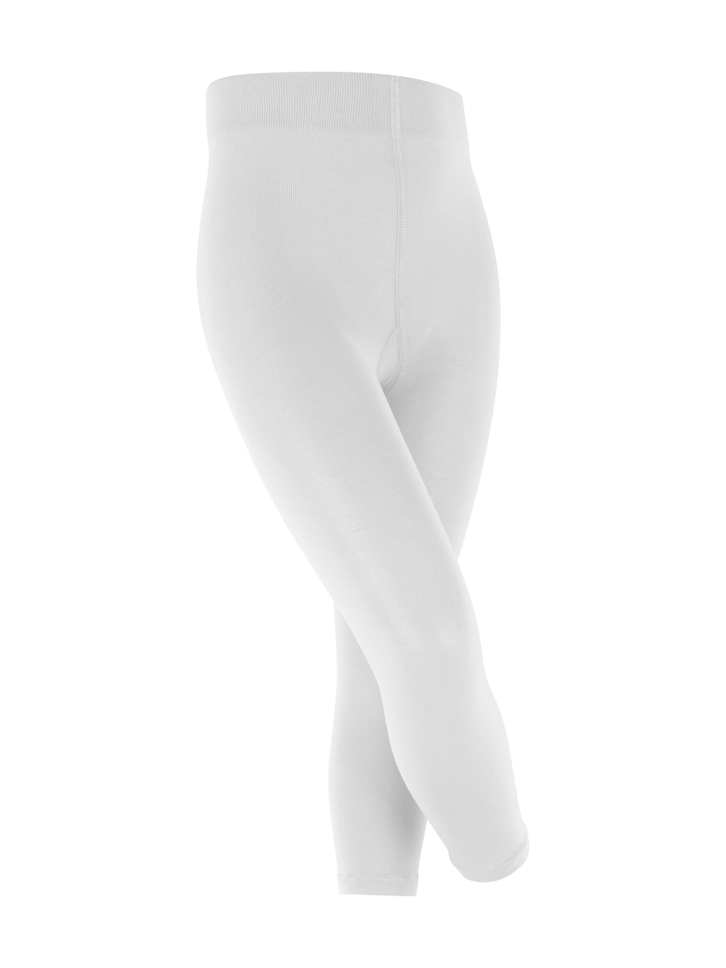 FALKE Skinny Leggings 'Cotton Touch' in White