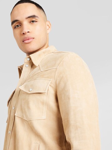 Dondup Between-season jacket in Brown