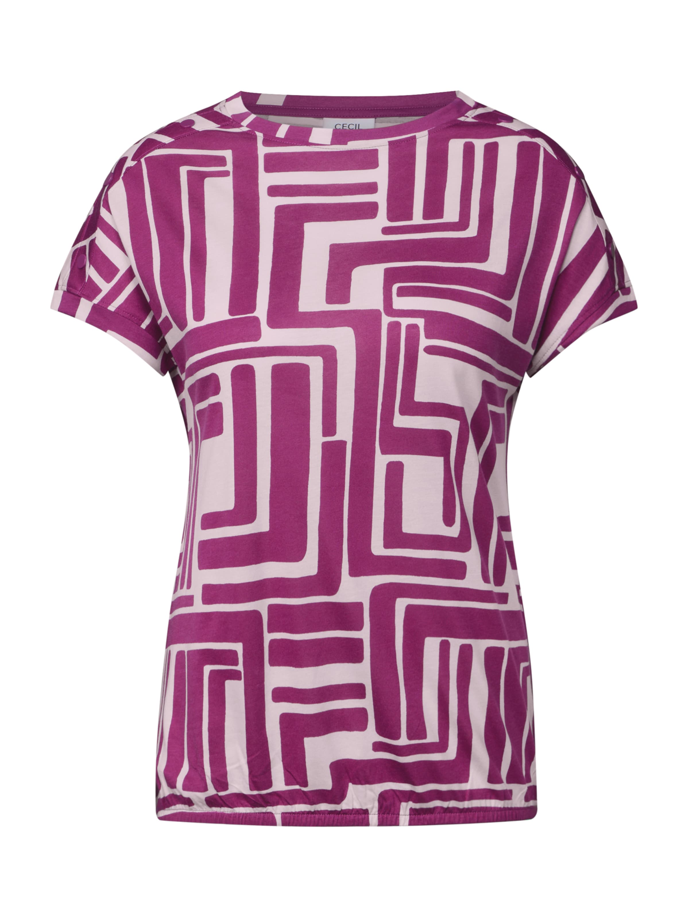 CECIL Μπλουζάκι σε ροζ: μπροστά