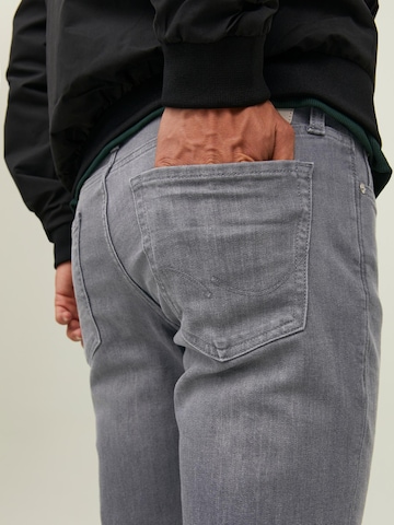 JACK & JONES Slimfit Jeans 'Glenn' in Grau