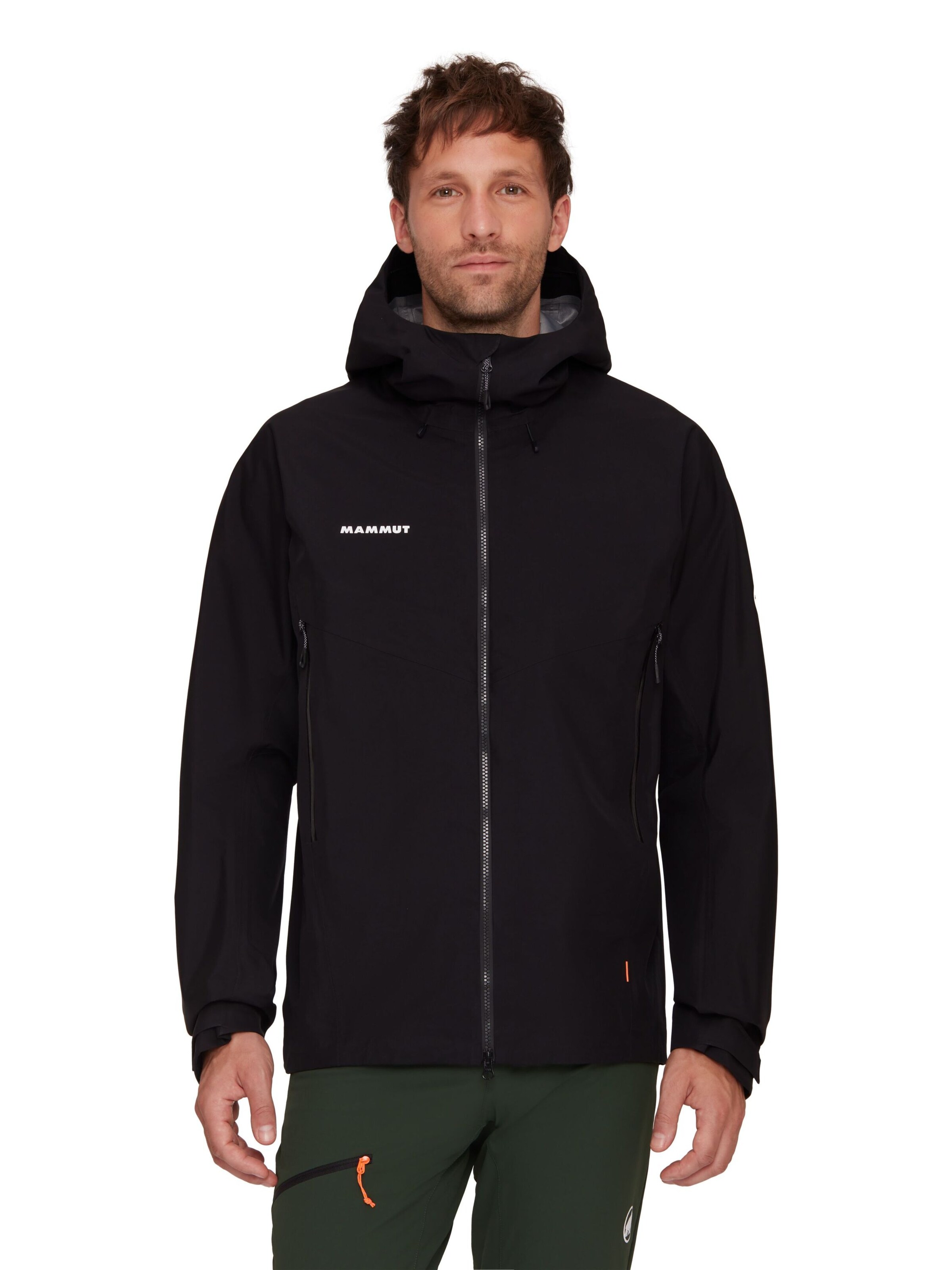 MAMMUT Outdoor jacket in Black: front