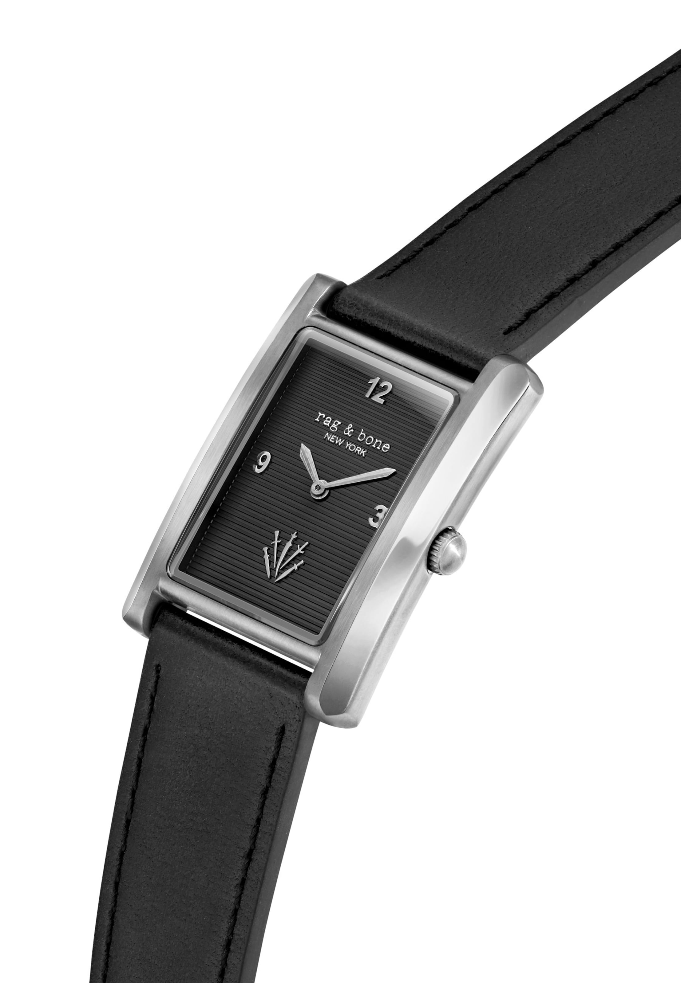 rag & bone Analog watch 'Brynn' in Black