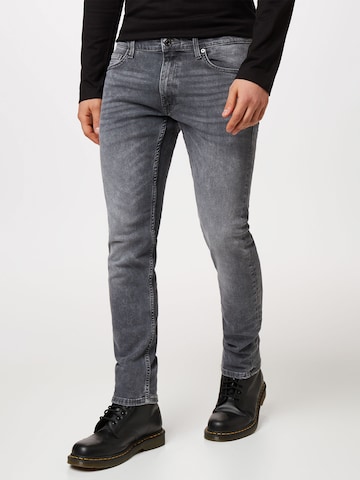 s.Oliver Slimfit Jeans in Grijs: voorkant