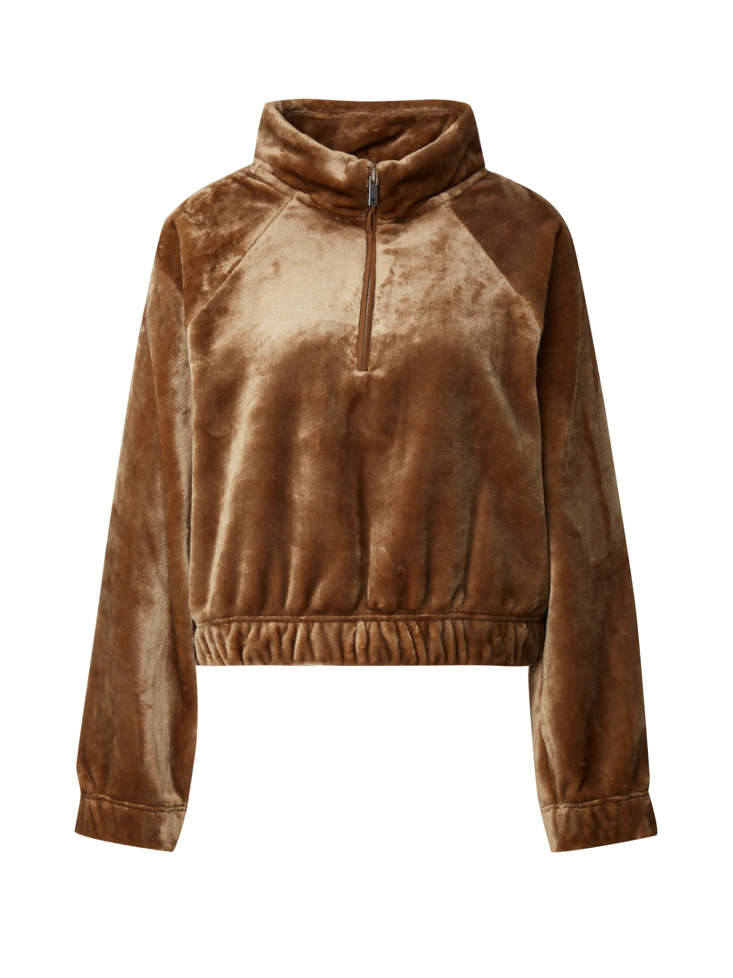 Bluză de molton de la AÉROPOSTALE pe maro: față