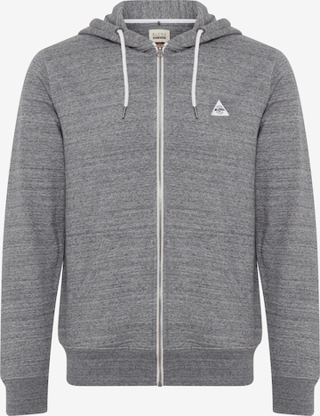 Veste de survêtement BLEND en gris : devant