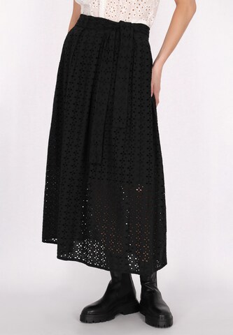DreiMaster Vintage - Falda en negro: frente
