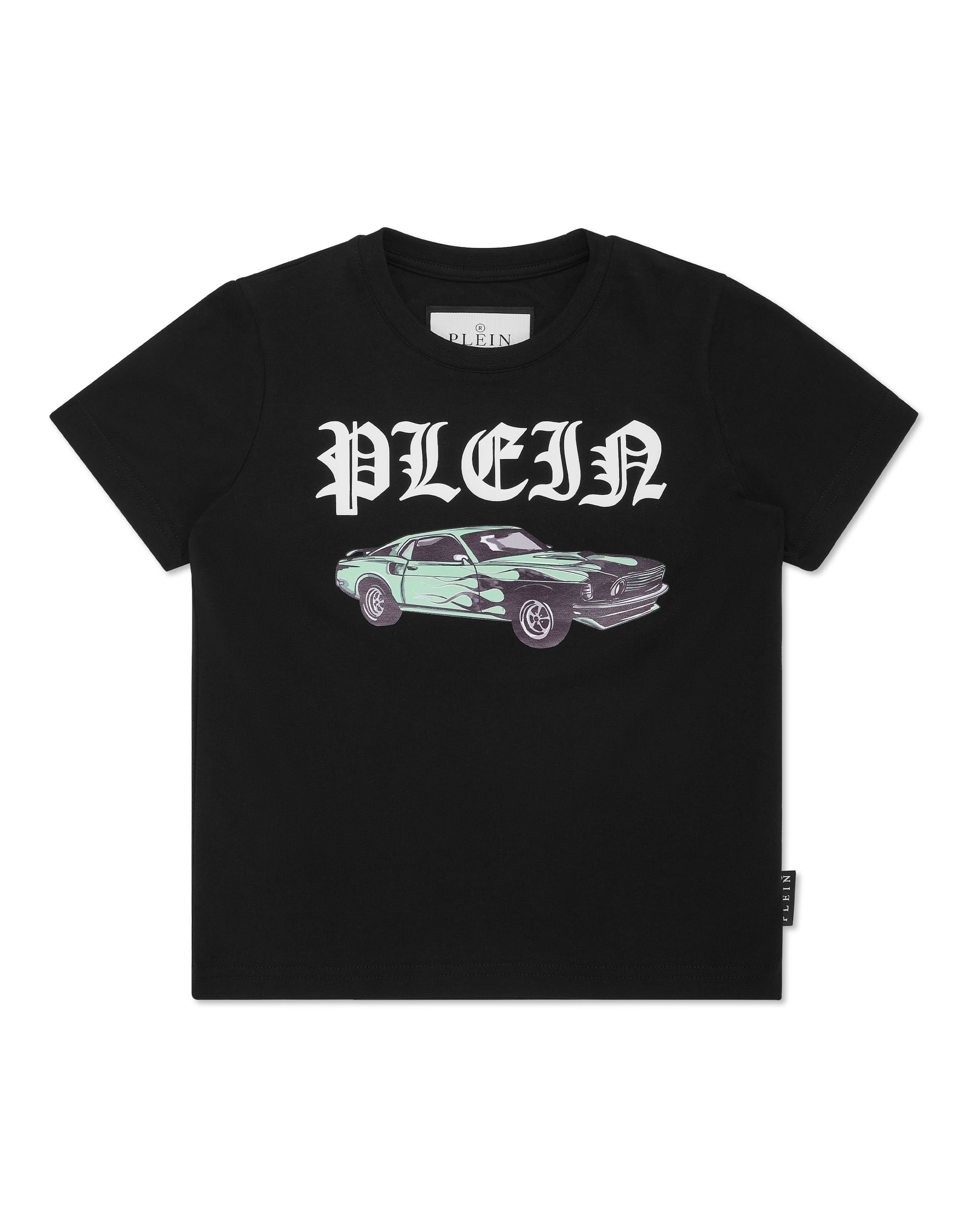Philipp Plein - Camisola 'Racing' em preto: frente
