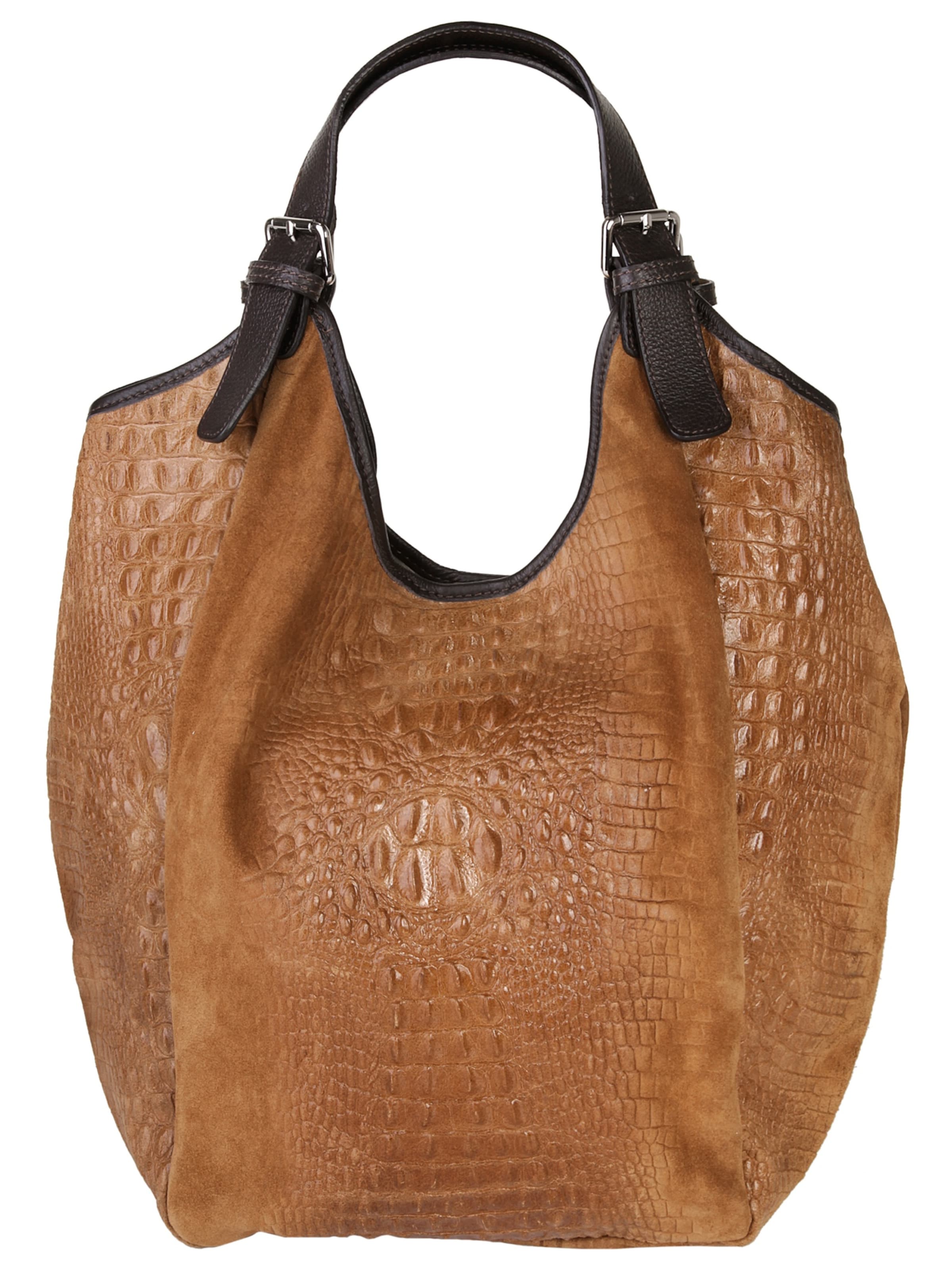 Cabas Samantha Look en marron : devant