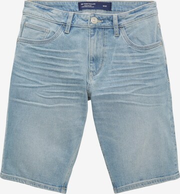 TOM TAILOR Shorts 'Josh' in Blau: predná strana