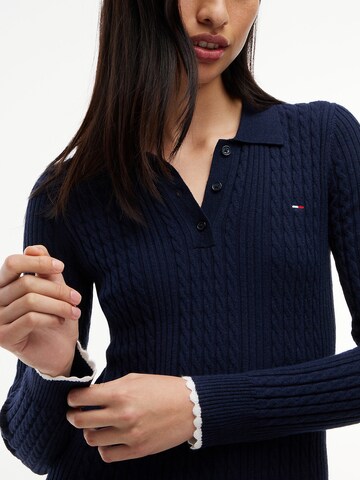 Tommy Jeans Kötött ruhák - kék