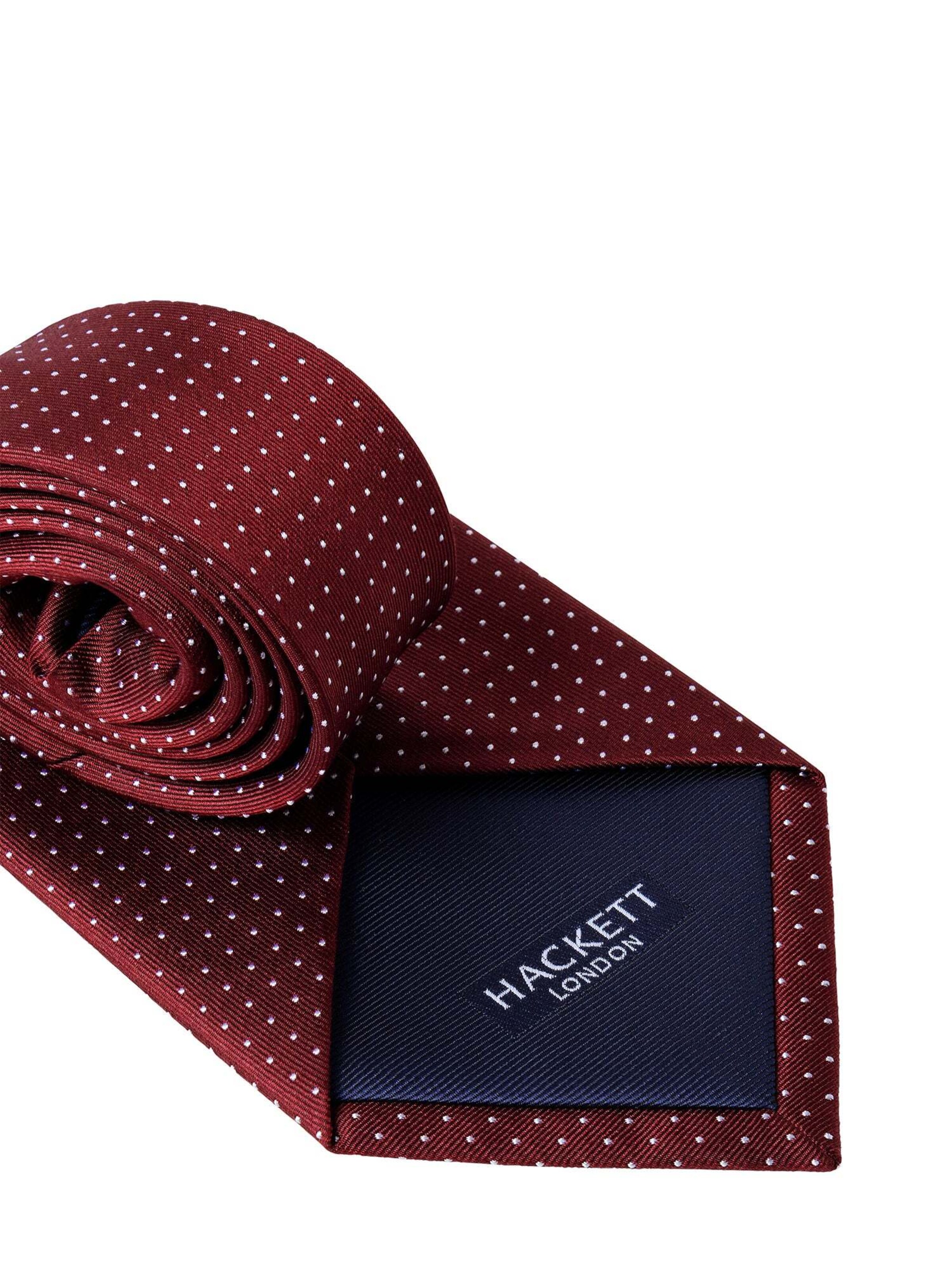 Hackett London Tie in Red